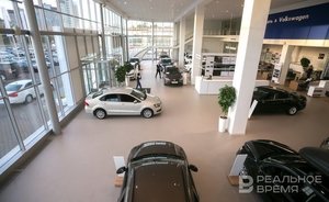 Tatarstan car market falls by a third at the beginning of the year
