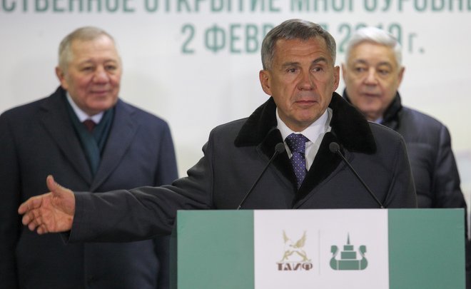 Rustam Minnikhanov: ''Thanks to TAIF Group, there is a modern parking for almost a thousand cars''