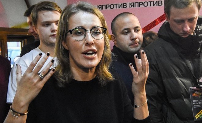 ''Talks about Ksenia Sobchak as president seem to me strange and premature''