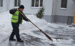 Nizhnekamsk attracts probationers to snow removal