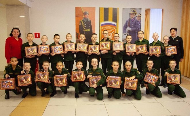 Gifts for cadets of Tatarstan Cadet Corps