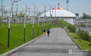 Cycling and walking route along Kremlin Dam becomes most expensive area improvement project in Kazan in 2023
