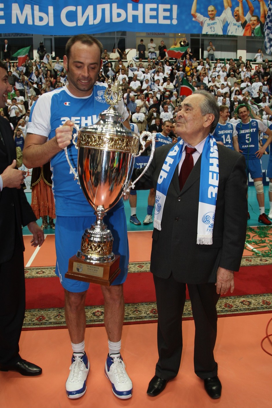 Zenit Volleyball Club — champion of Russia, 2 May 2009