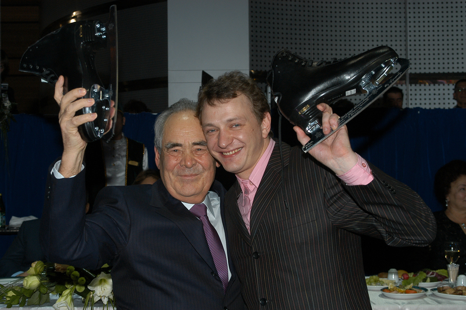Celebration of the 70th birthday with the actor Marat Basharov, 2007