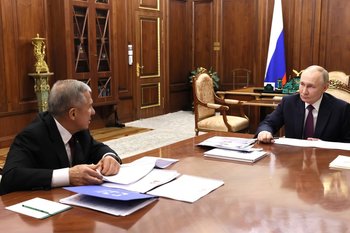 ‘Tatarstan is developing rapidly’: key points from the meeting of Putin and Minnikhanov