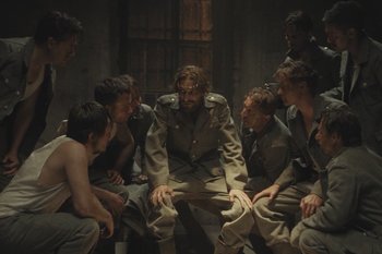 A poet talking to the Standartenfuhrer about the genesis of Tatars and the eternal