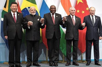 BRICS — 28% of global GDP, more than 20% of global exports, investments of $250bn